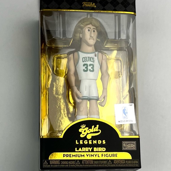 Larry Bird Boston Celtics Funko Vinyl Gold 5" - Picture 4 of 9